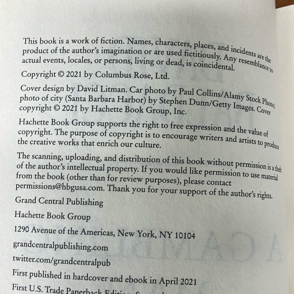 Book: A Gambling Man by David Baldacci - softcover - Picture 6 of 15